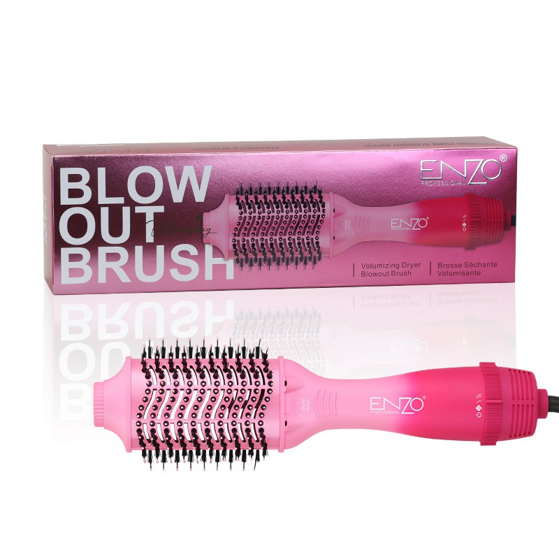Brosse chaude volumisante Macaron