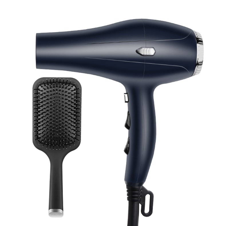 Sèche-cheveux en céramique avec peigne