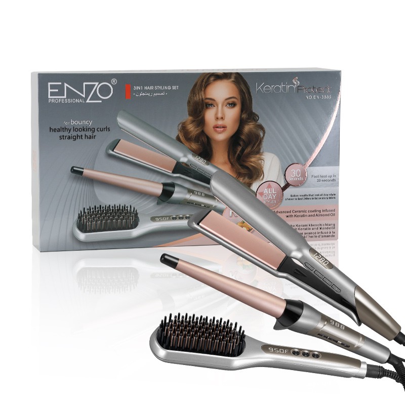 Kit styler cheveux kératine