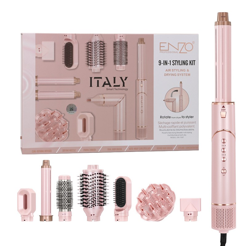 Kit Styler à air haute vitesse Flex rose